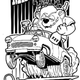 Dad Won't Mind a Late Gift... When It's a Misfit Toys Wartburg T-Shirt!